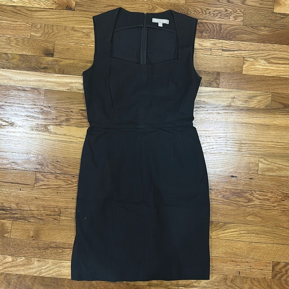 Size 10 Banana Republic sleeveless cotton blend dress for work